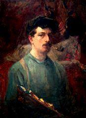 Portrait of Kurt Peiser: Self-portrait